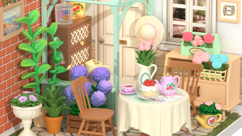 Ein Teegärtchen voller Magie: mein kreatives Abenteuer mit dem Blooming Tea Garden von Rolife!