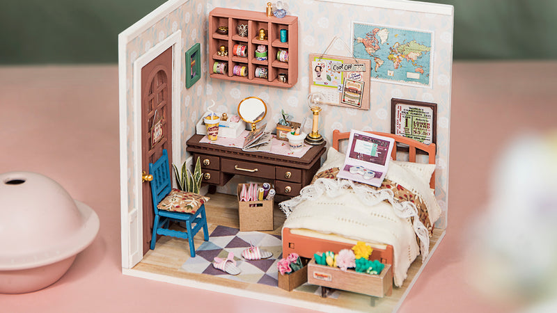 Es gibt ein geheimes Schlafzimmer von Anne, das Monique baut