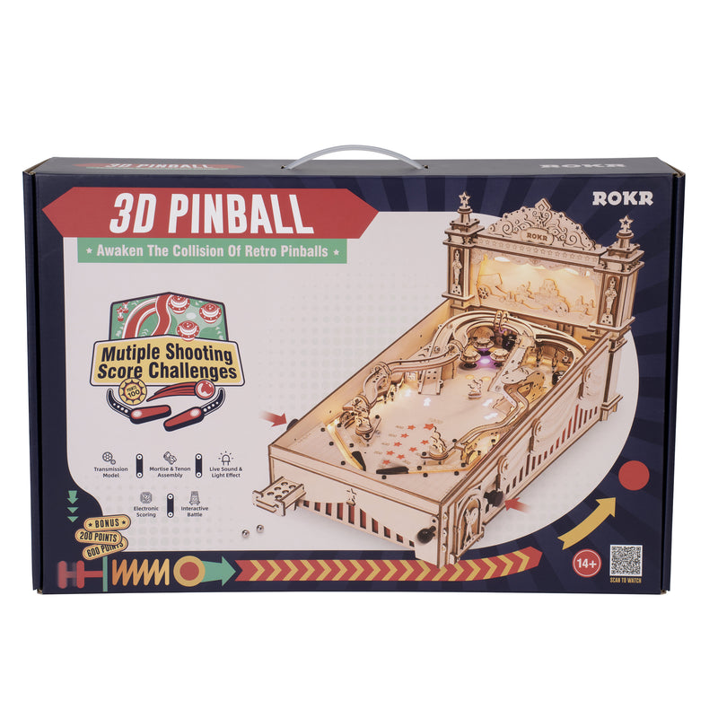 Robotime 3D Pinball Machine EG01