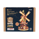 Robotime Harvest Windmill Table Clock LCA01