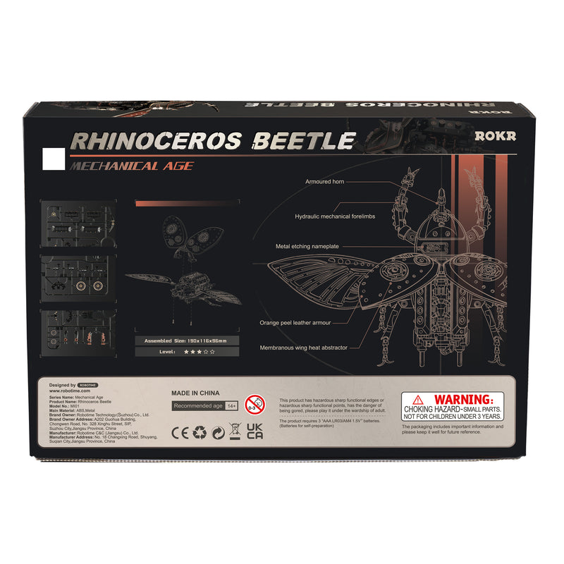 Robotime Rhinoceros Beetle MI01