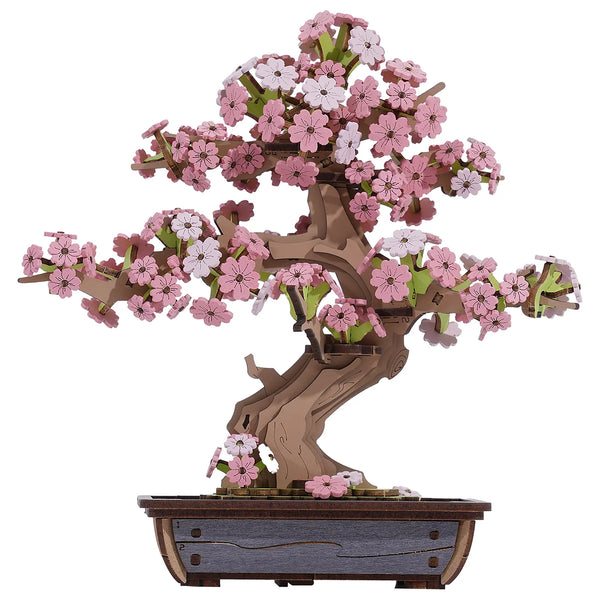 Robotime Sakura Bonsai | Holzbaukasten Baum
