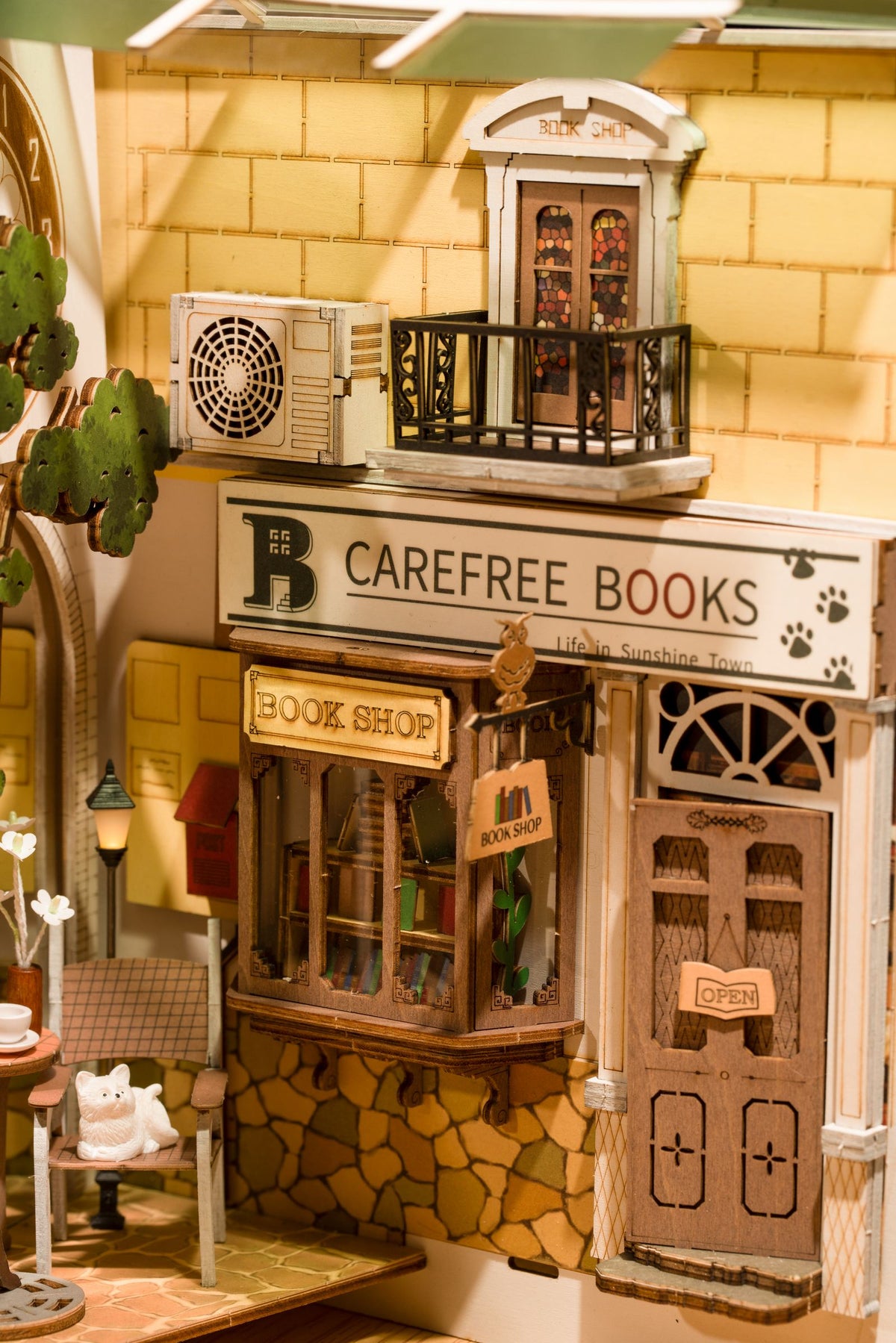 Town Square Miniatures Puppenhaus-Werkbank – Schwarzer Tisch Für Gartenhaus & Glashaus Möbel