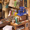 Robotime Book Nook Wisdom Stationery Shop TGB19