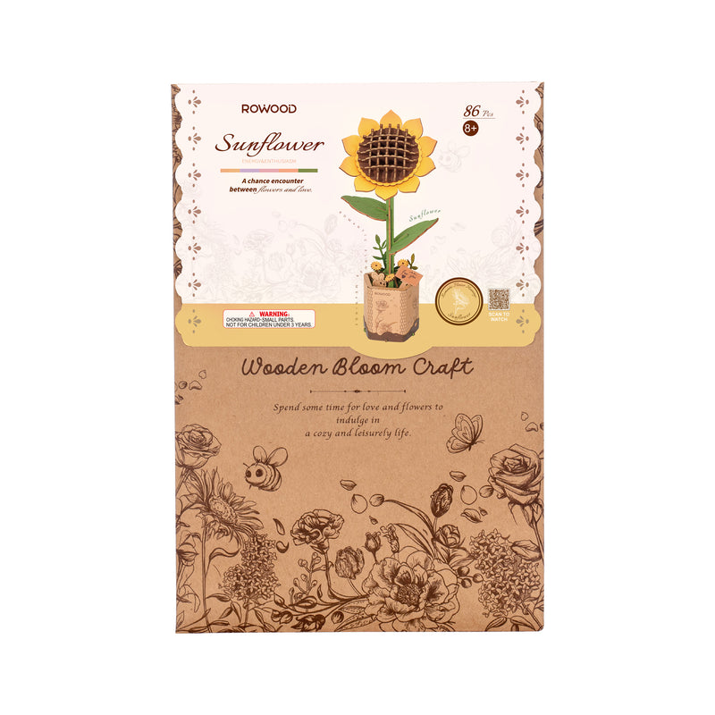 Robotime Sunflower / Sonnenblume TW011