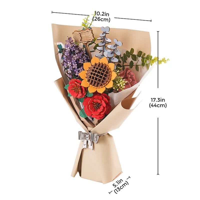 Robotime Flower Bouquet / Blumenstrauß TW01H