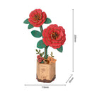 Robotime Red Camellia / Blutrote Kamelie TW031