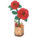 Robotime Red Camellia / Blutrote Kamelie TW031
