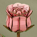 Robotime Pink Rose / Rosa Rose TW041