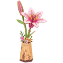 Robotime Pink Lily / Rosa Lilie TW071