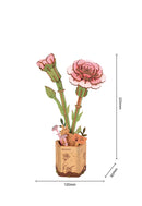 Robotime Pink Carnation / Rosa Anjer TW051