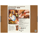 Rückseite der Verpackung der Robotime Alice Adventure Book Nook