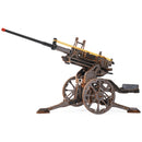 Produktfoto der Robotime Anti-aircraft Gun, Holzbaukasten für Flakgeschütze, die mit Gummibändern schießen kann