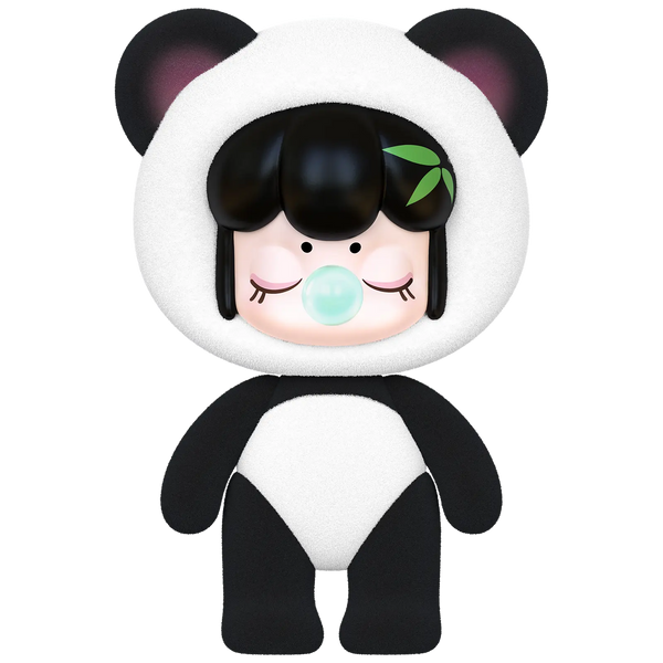 Panda Variante der Robotime Baby Nanci Fluffy Party Blind Box Serie