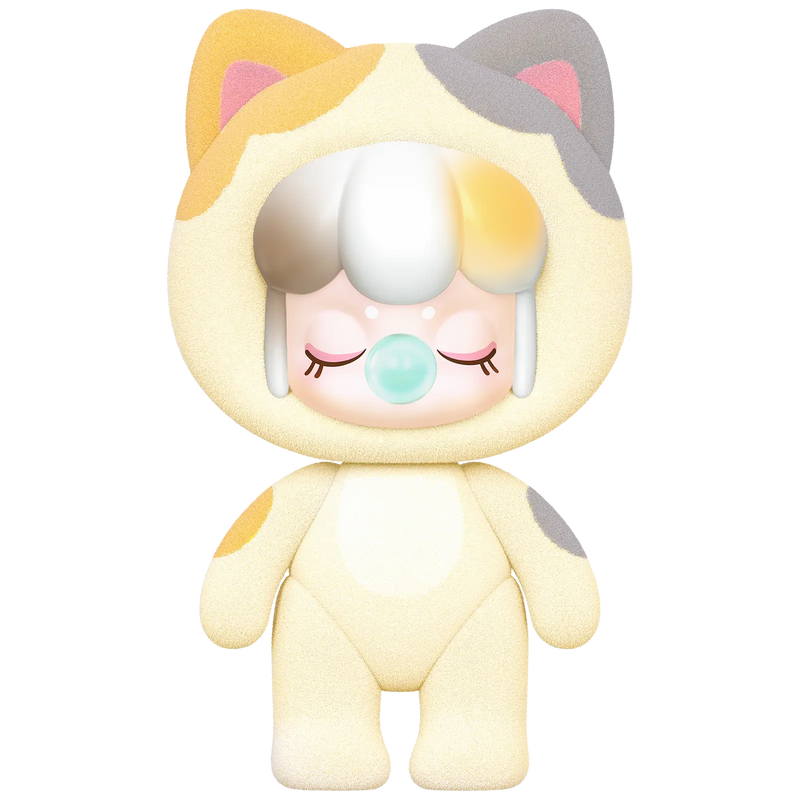 Calico Cat Variante der Robotime Baby Nanci Fluffy Party Blind Box Serie