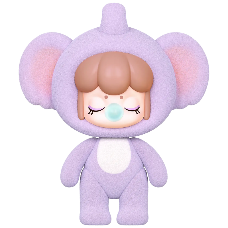 Elephant Variante der Robotime Baby Nanci Fluffy Party Blind Box Serie