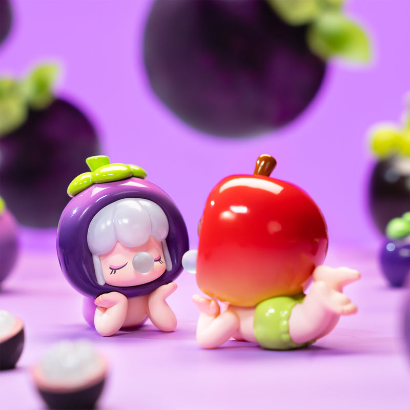 Mangosteen und Apple Varianten der Robotime Baby Nanci Fruits Blind Box Serie