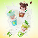 Frosty Milk Coffee, Mint Green Tea und Bamboo Oolong Tea Varianten der Robotime Baby Nanci Milk Tea Blind Box Serie