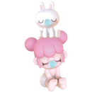 Bunny Pink Variante der Robotime Baby Nanci Seatmates Blind Box Serie