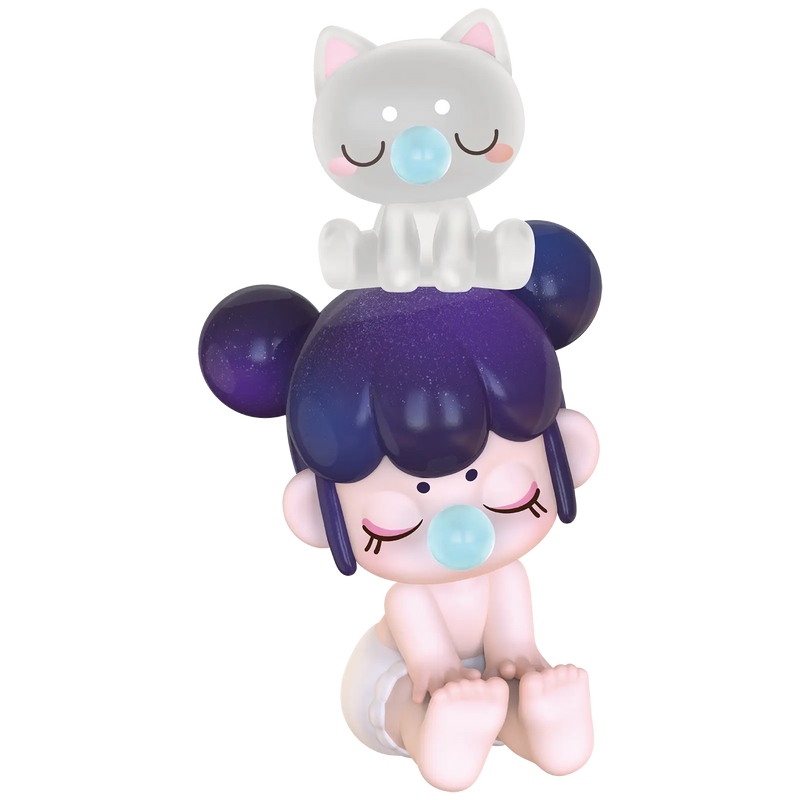 Elegant Violet Variante der Robotime Baby Nanci Seatmates Blind Box Serie