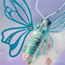 Details auf der Rückseite des Robotime Butterfly (Pink)