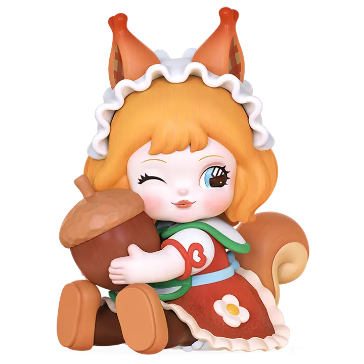 Squirrel Variante der Robotime Charlene Forest’s Children Blind Box Serie