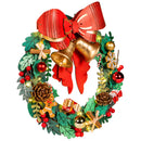 Vorderseite der Robotime Christmas Wreath, Holzbausatz einer Weihnachtskranz