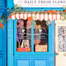 Schaufenster des Ladens im Robotime Daily Fresh Flower