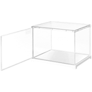 Produktfoto der Robotime Dust Cover Landscape S, Kunststoff-Bausatz für eine Vitrine mit einer Länge von 205 mm, einer Breite von 177 mm und einer Höhe von 137 mm (Innenmaße)