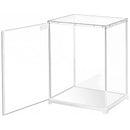 Produktfoto der Robotime Dust Cover Portrait M, Kunststoff-Bausatz für eine Vitrine mit einer Länge von 205 mm, einer Breite von 177 mm und einer Höhe von 264 mm (Innenmaße)