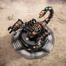 Oberseite des Robotime Emperor Scorpion, elektrischer Bausatz eines Skorpions im Steampunk-Stil