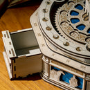 Geheimfach des Robotime Globe Super Size, Holzmodellbau einer großen Weltkugel