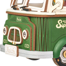 Frontpartie des Robotime Leo's Coffee Truck