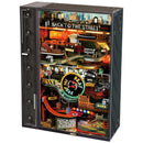 Produktfoto der Robotime Marble Run Hip-Hop Street, Kunststoff Murmelbahn Bausatz mit urban Hip-Hop-Thema