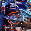 Details auf der linken Seite des Robotime Marble Run The Last City