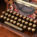 Die Tasten der Robotime Mechanical Typewriter (Magic Version)