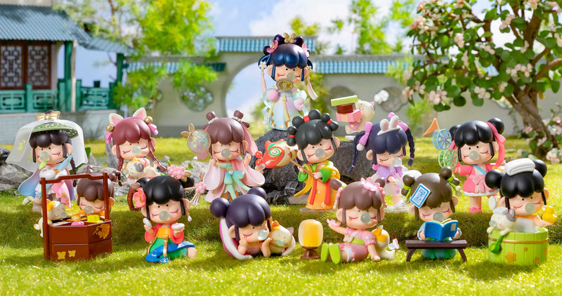 Alle Varianten der Robotime Nanci Blooming Girls Blind Box Serie