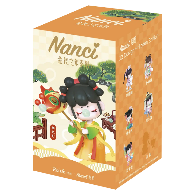 Verpackung der Robotime Nanci Blooming Girls Blind Box Serie
