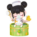 Bathing Variante der Robotime Nanci Blooming Girls Blind Box Serie