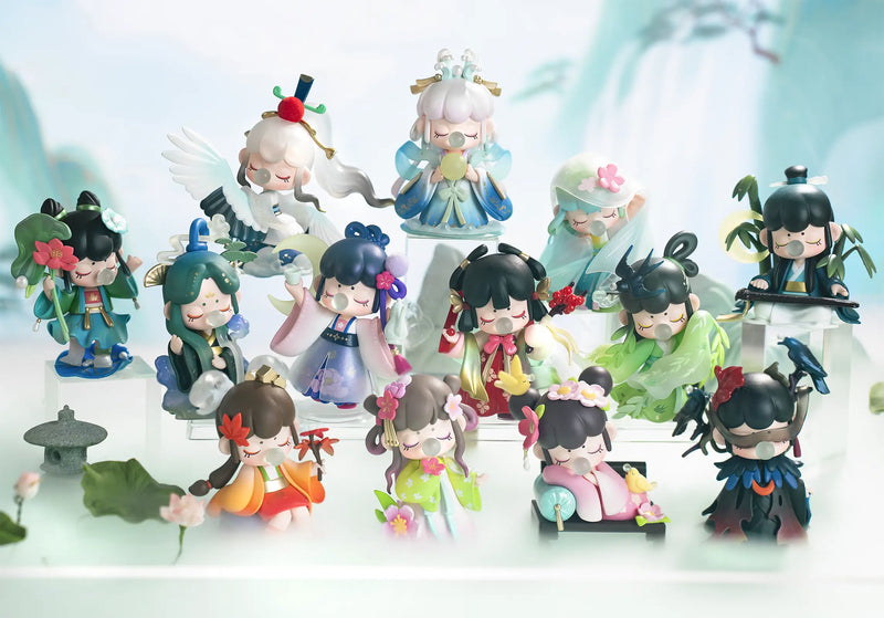 Alle Varianten der Robotime Nanci Chinese Poetry Blind Box Serie