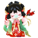 Red Beans of Wishes Variante der Robotime Nanci Chinese Poetry Blind Box Serie