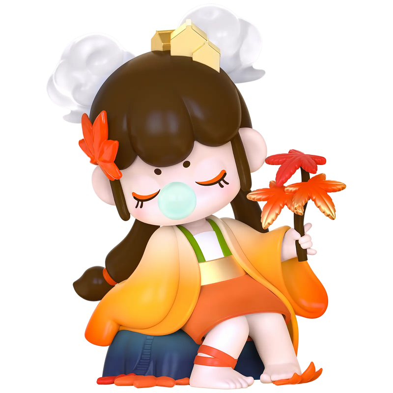 Autumn Fires Variante der Robotime Nanci Chinese Poetry Blind Box Serie