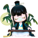 Deep Forest Variante der Robotime Nanci Chinese Poetry Blind Box Serie