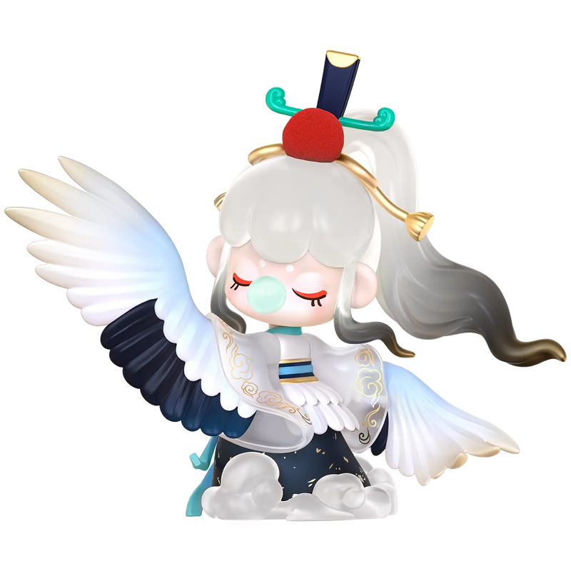 Crane Beyond the Sky Variante der Robotime Nanci Chinese Poetry Blind Box Serie