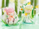 Saussurea und Narcissus Varianten van de Robotime Nanci Flower Stories blind box serie