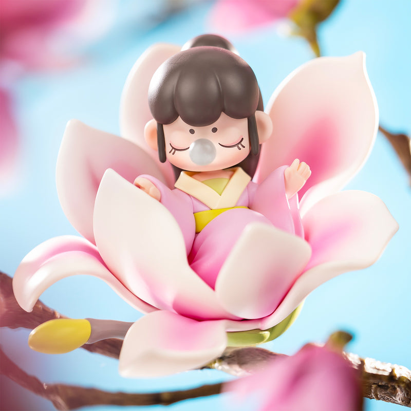 Magnolia Variante der Robotime Nanci Flower Stories Blind Box Serie