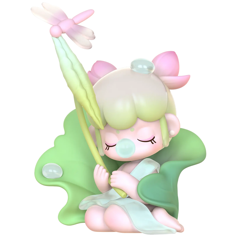 Shy Lotus Variante der Robotime Nanci Poetic Beauty Blind Box Serie