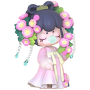 Rose Sniffing Variante der Robotime Nanci Poetic Beauty Blind Box Serie