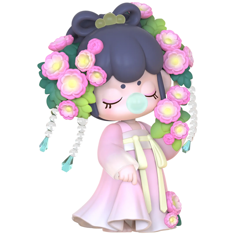 Rose Sniffing Variante der Robotime Nanci Poetic Beauty Blind Box Serie