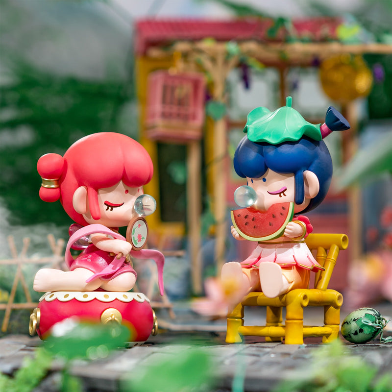 Greater Heat und Lesser Heat Varianten der Robotime Nanci Solar Spring Blind Box Serie